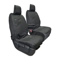 Peugeot Expert Van 2016 Onwards Tailored Driver and Single Passenger Seat Cover - Black - CP01BLK+LHDCP01BLK