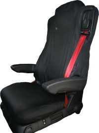 Mercedes Antos Grammer Tailored Passenger Truck Seat Cover - MERT02BLK