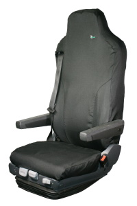 Mercedes Unimog Isringhausen Tailored Drivers Truck Seat Cover - MERT05BLK