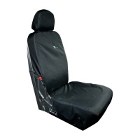 Citroen Nemo Tailored Folding Single Passenger Seat Cover - Black - TA3778