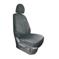 Volkswagen VW Crafter 2017 On Tailored Passenger Seat Cover - Black - TA4065