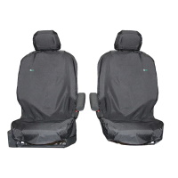 Citroen Berlingo 2018 On Tailored Driver And Single Passenger Seat Cover - Black - TA4799+TA4829