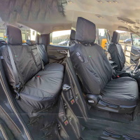 Isuzu D-Max Arctic A35 Tailored Front & Rear Set Truck Seat Cover - TA6854+TA6861
