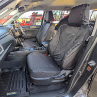 Isuzu D-Max DL20 Tailored Front Set Driver and Single Passenger Truck Seat Cover - TA6854