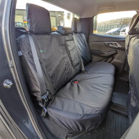 Isuzu D-Max DL40 Tailored Rear Three Person Set Truck Seat Cover - TA6861