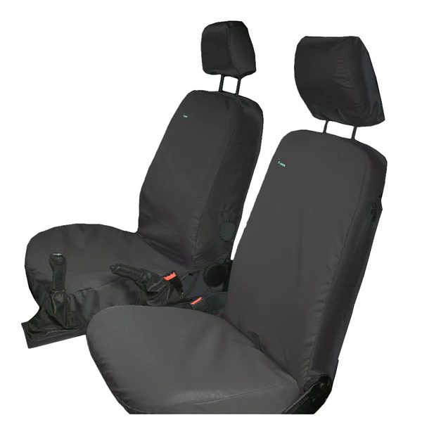Ford Transit Connect Pre 2014 Tailored Front Seat Cover Set - TRCON Black (BLK)