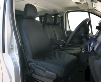 Vauxhall Vivaro 2014-2019 On Tailored Driver Seat Cover - Black - TV01BLK