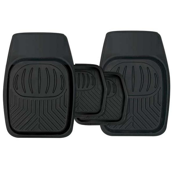 Deep Tray Rubber Van Mats - HD4SET