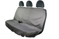 Ford Transit 2014 Onwards Transit Tipper Tailored Rear Seat Cover - Black - TTC14