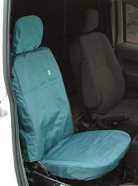 Ford Ranger 2012 Onwards Drivers Tailored Seat Cover Black FRDBLK-571